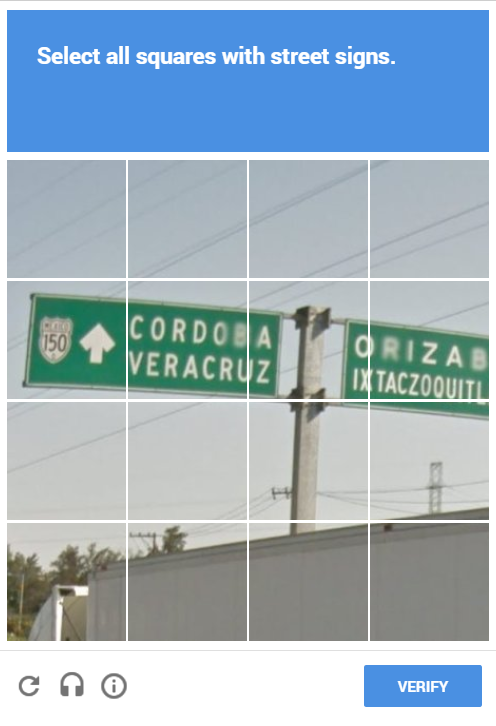 example of google recaptcha 2 puzzle