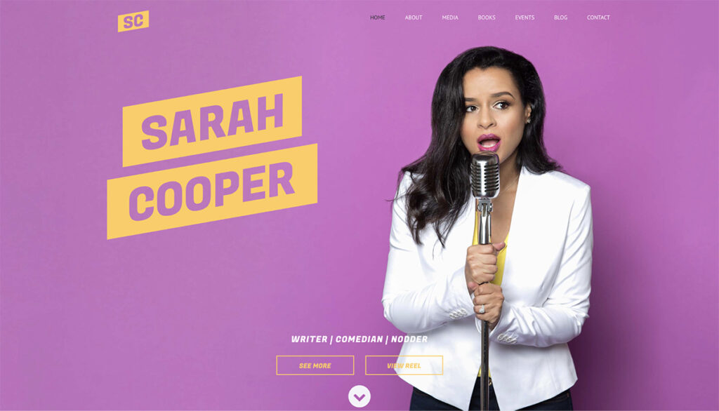 Sarah Cooper Homepage Hero