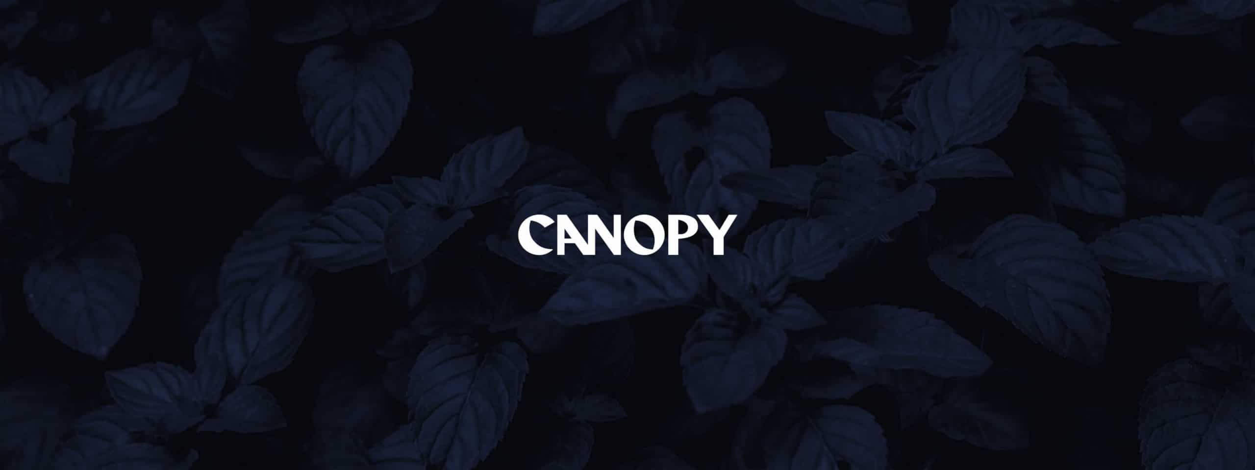 Canopy Foods logo and hero