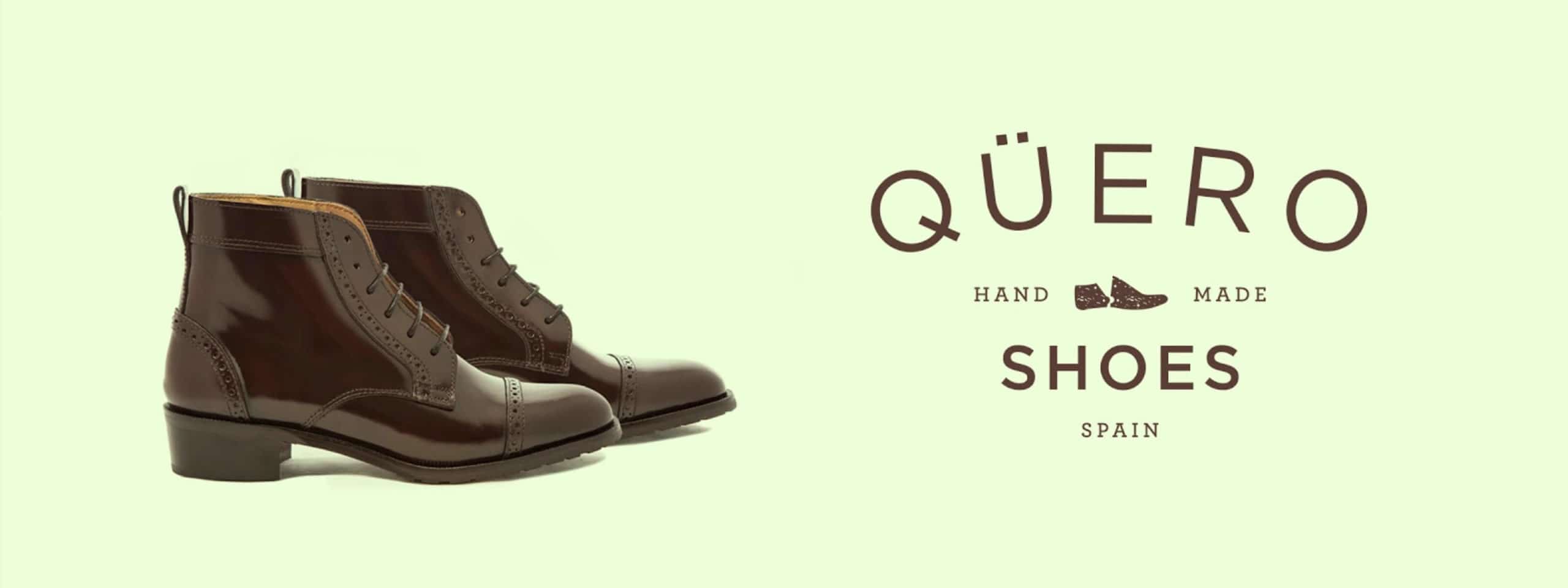 Quero Shoes Logo and Shoes