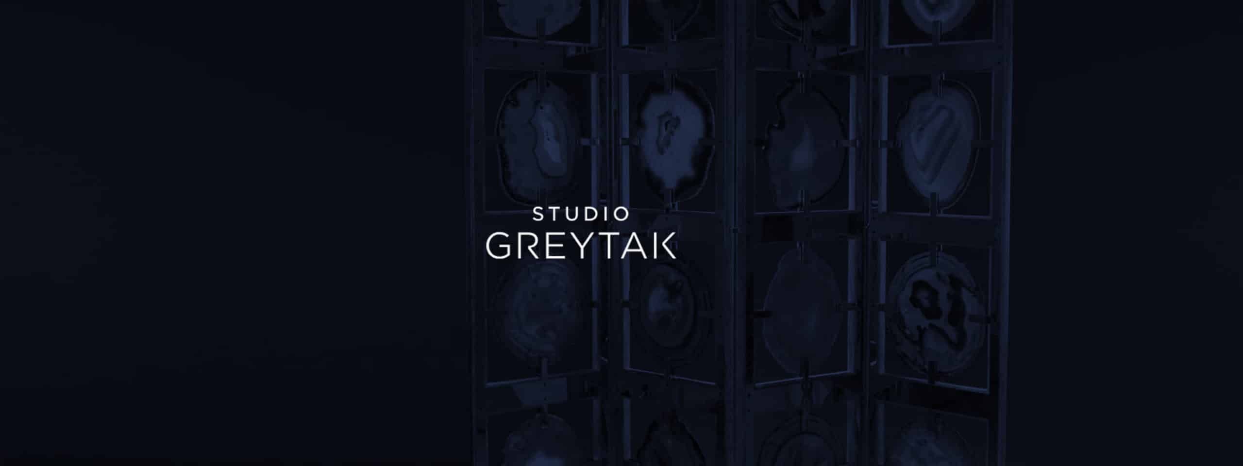 Studio Greytak logo and hero