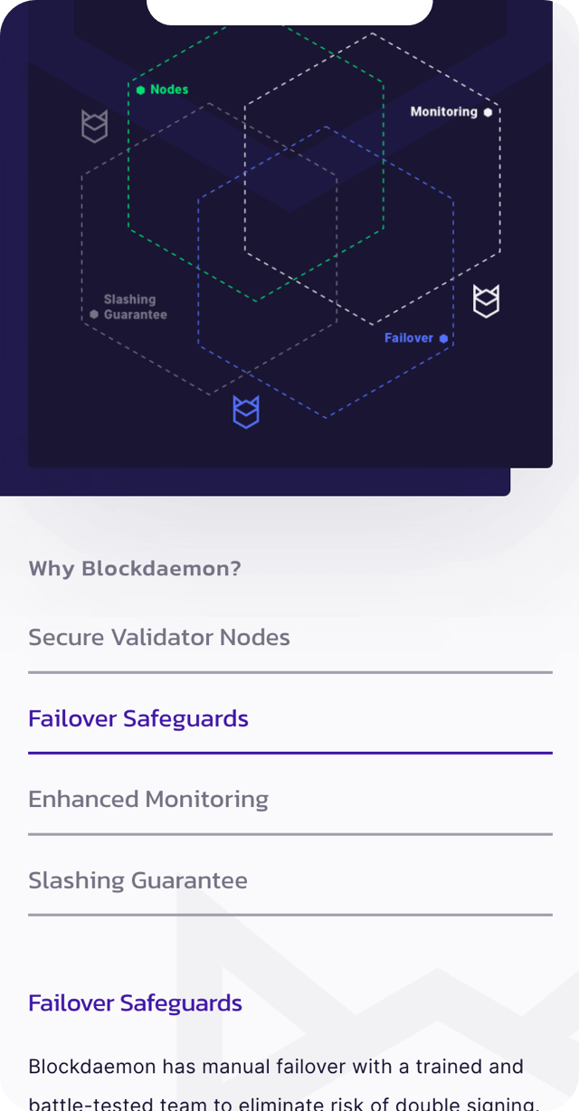 Blockdaemon Safeguards Mobile