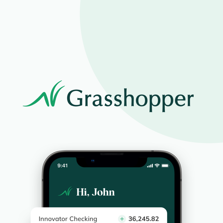 Grasshopper Thumbnail Logo and Mobile Screen