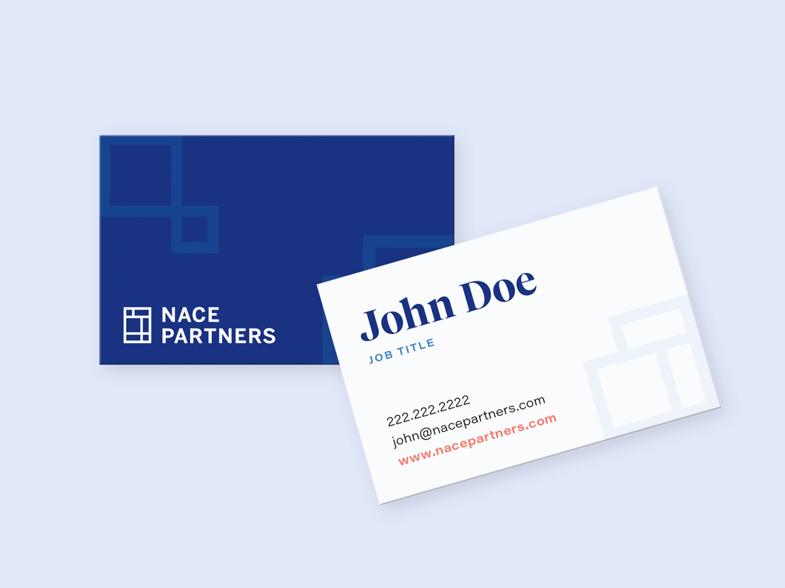 Nace Partners Business Card Design