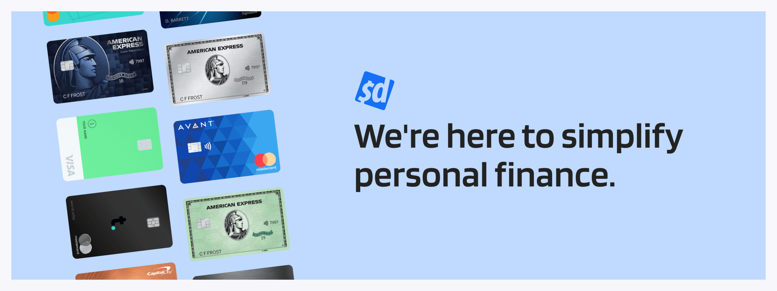 Slickdeals hero we're here to simplify personal finance