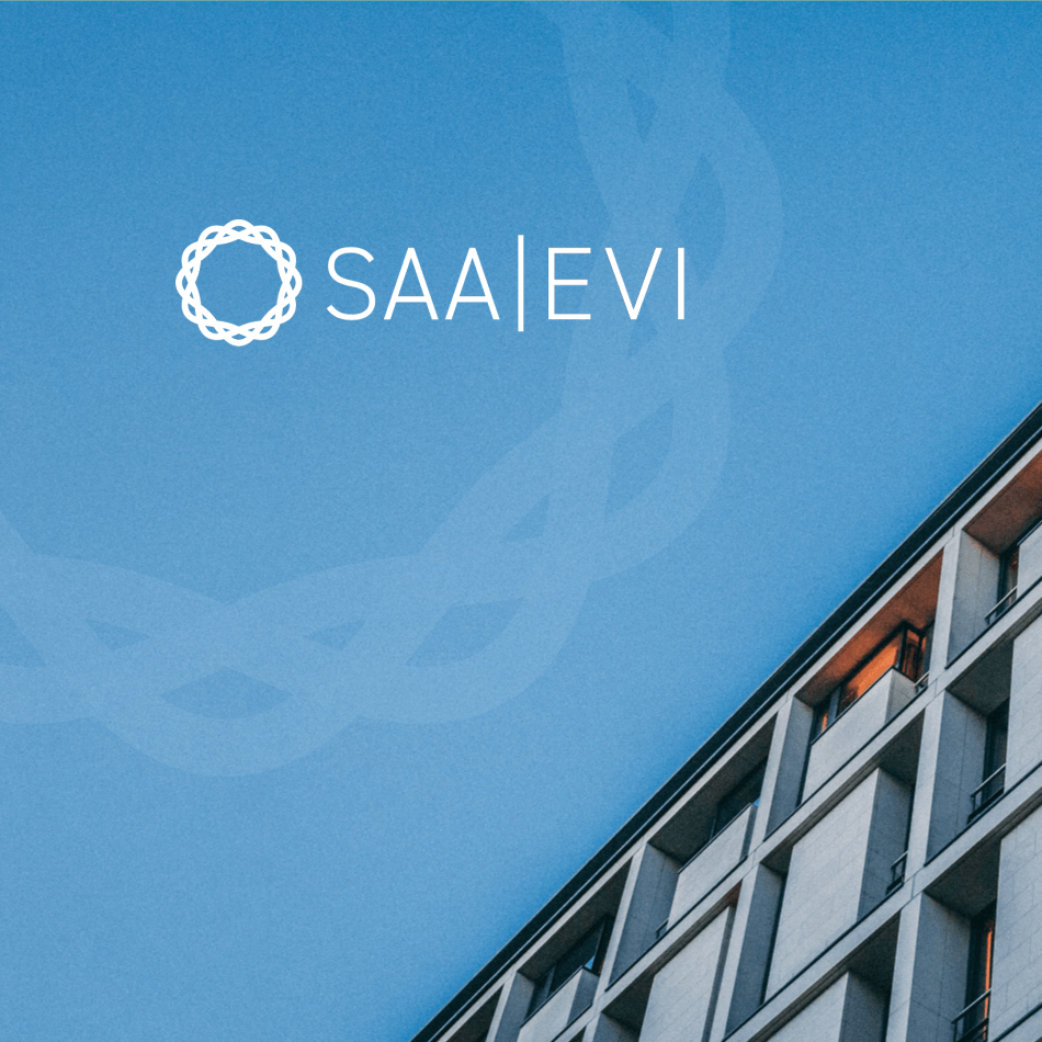 SAA|EVI Logo and Building