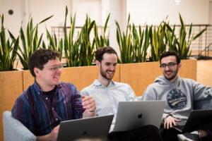 Simpatico team members collaborating