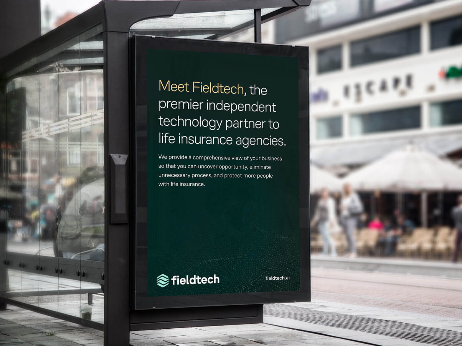 Fieldtech bus ad design mock