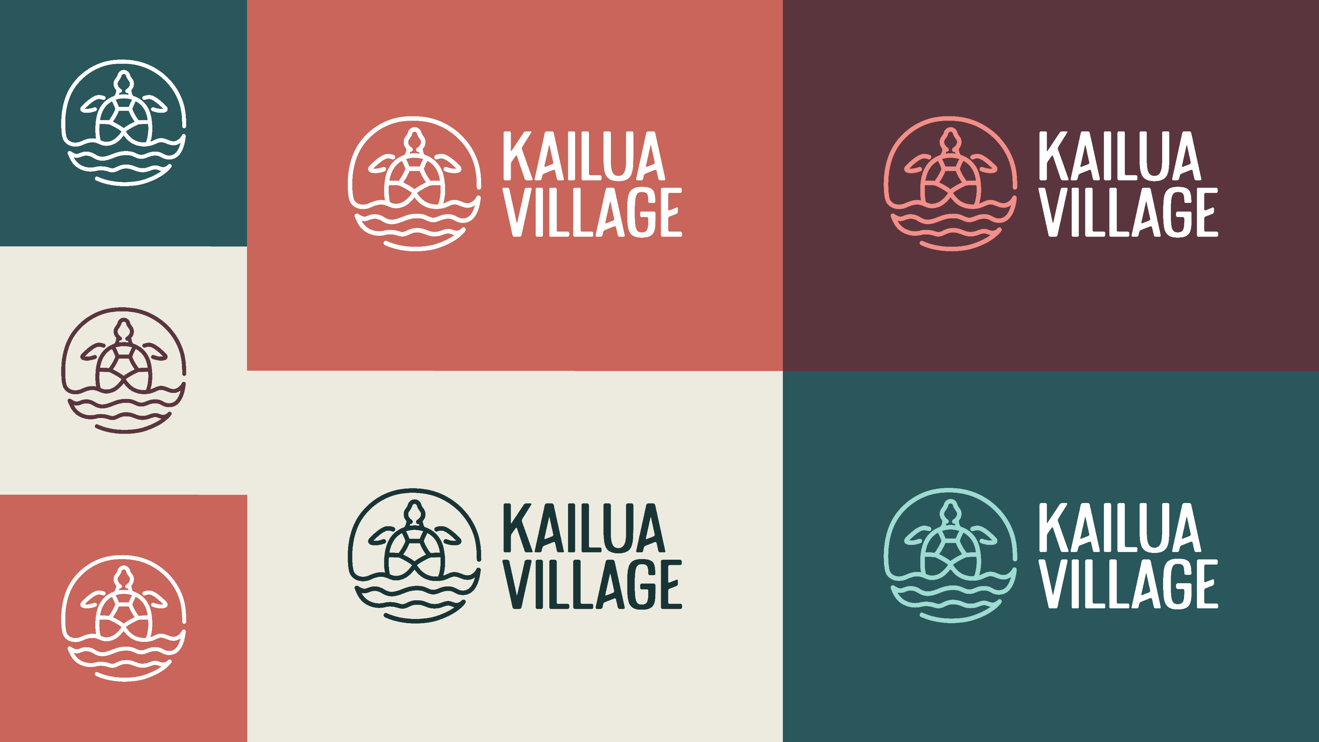 Kailua Village Logo Design