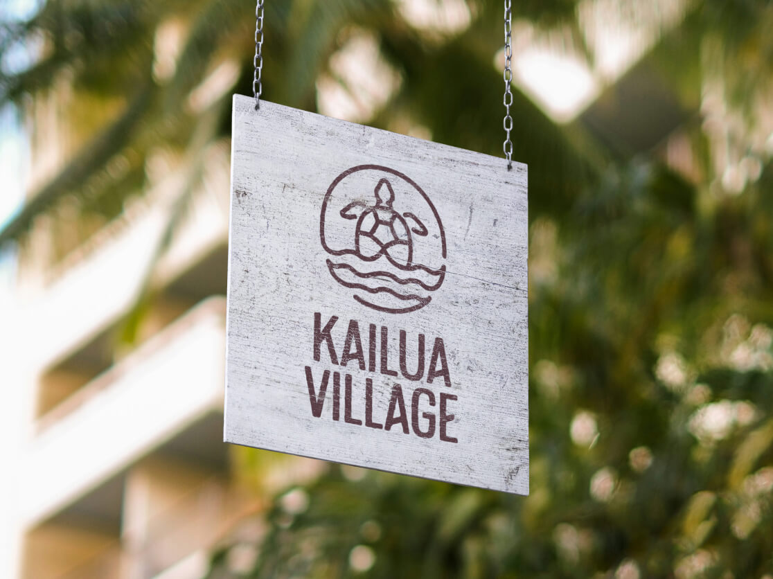 Kailua Village New Signage