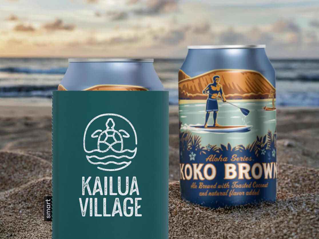 Kailua Village Beer Koozie