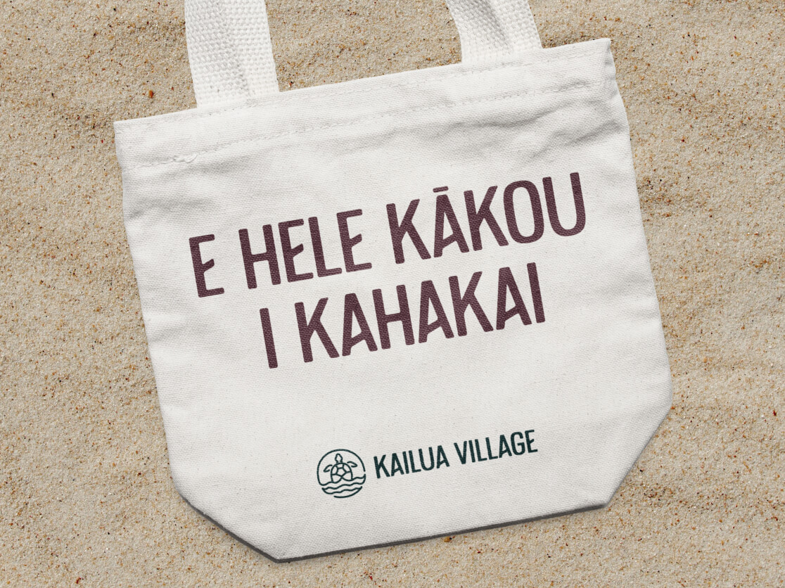 Kailua Village Tote Bag