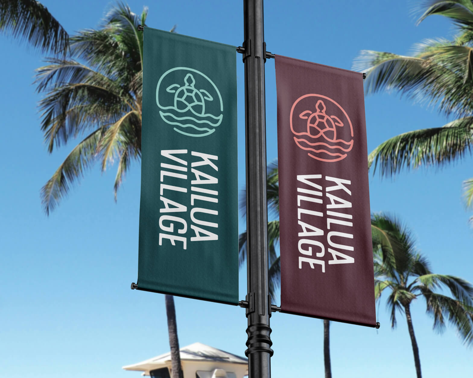 Kailua Village Street Signage