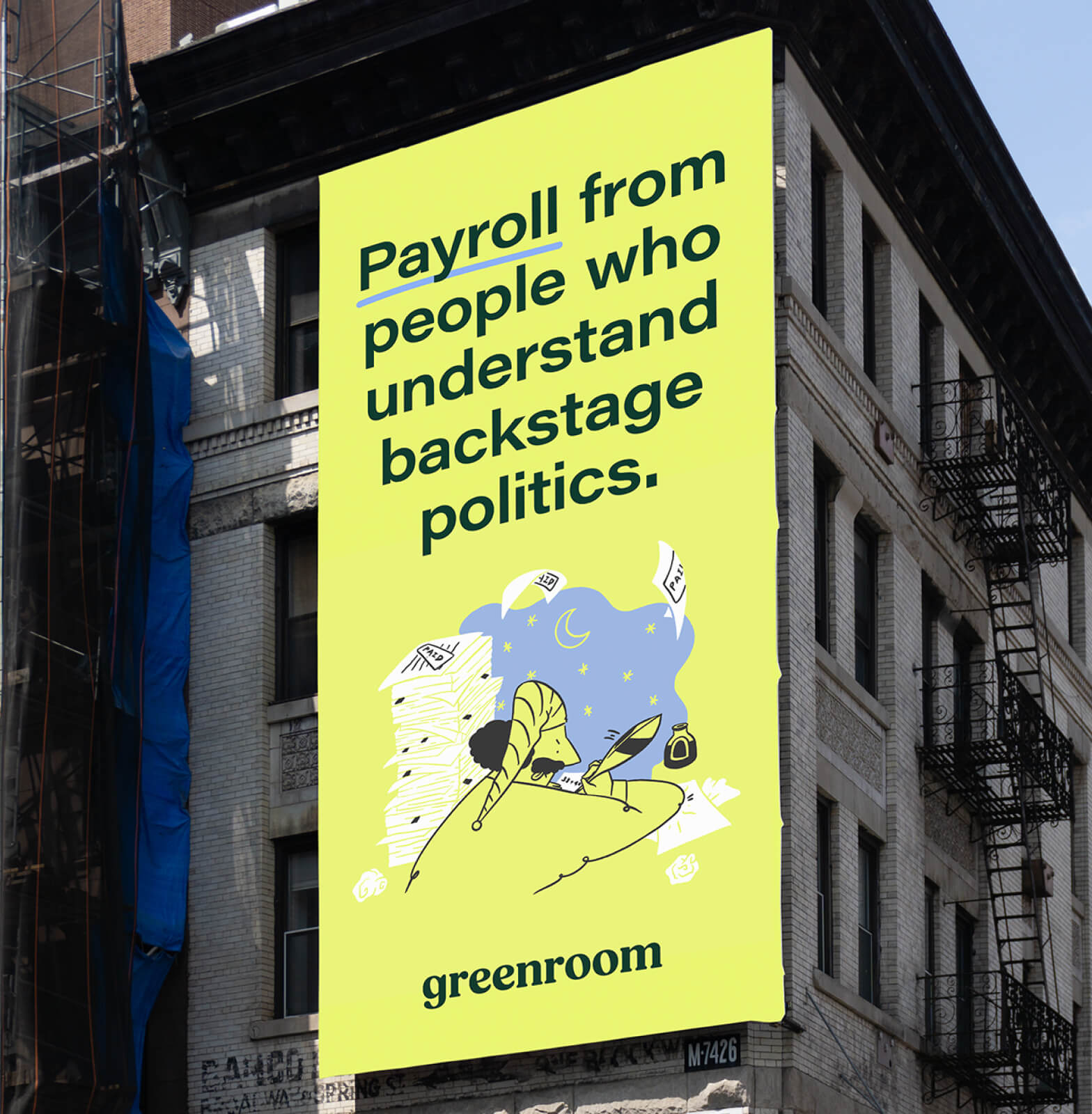 greenroom billboard