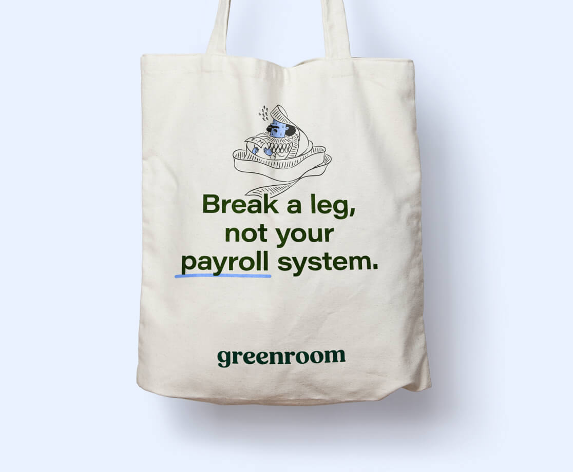 greenroom tote design