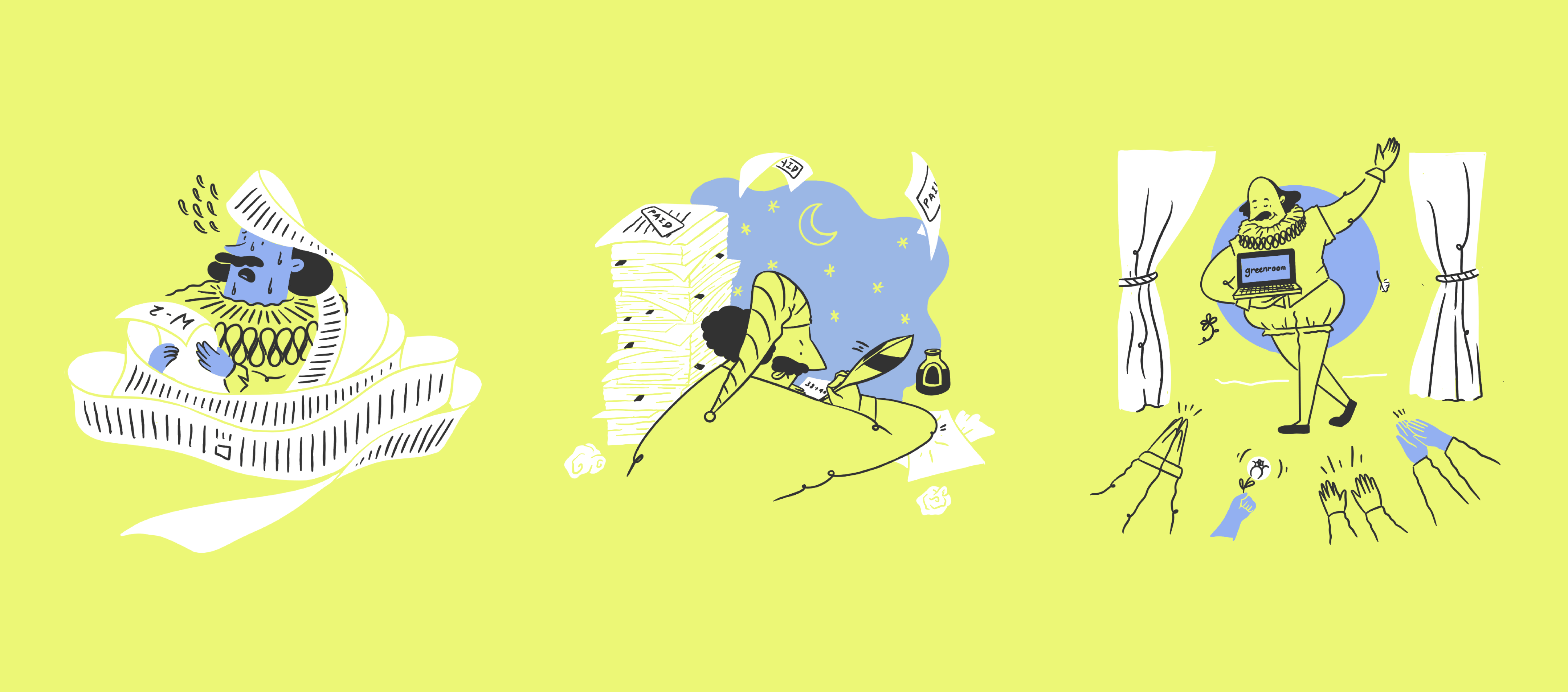 greenroom illustrations