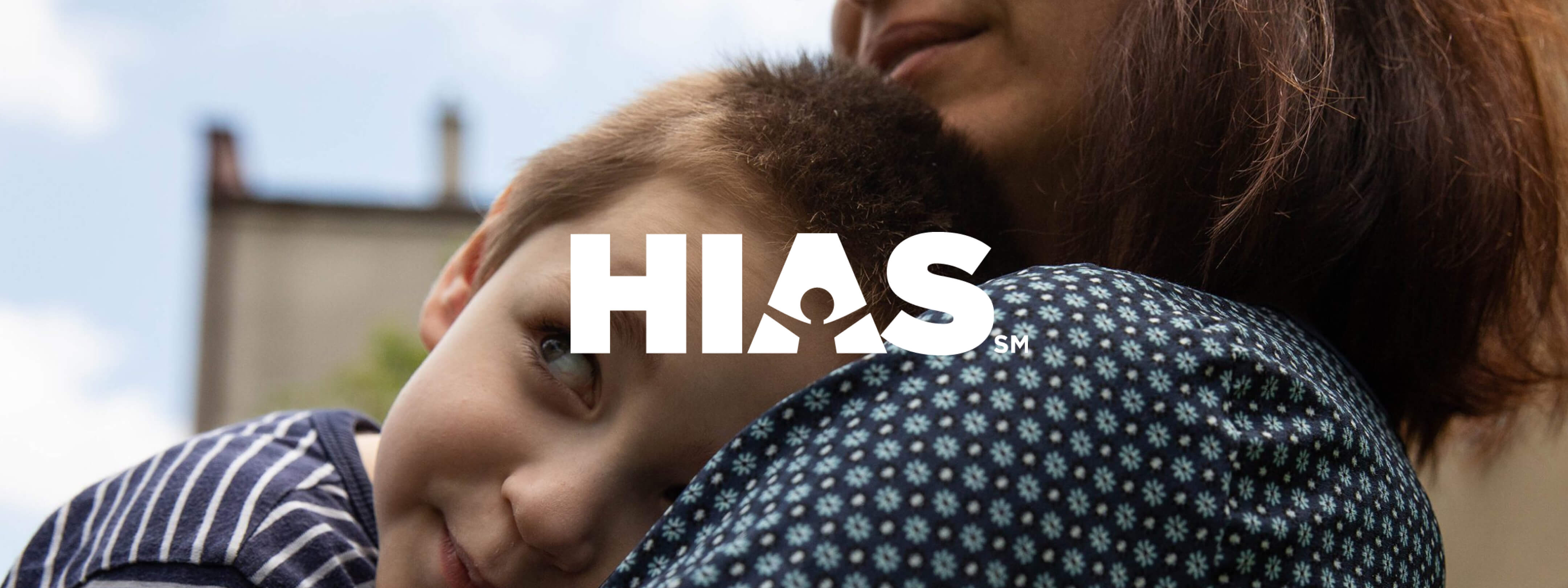 HIAS logo mother and son image