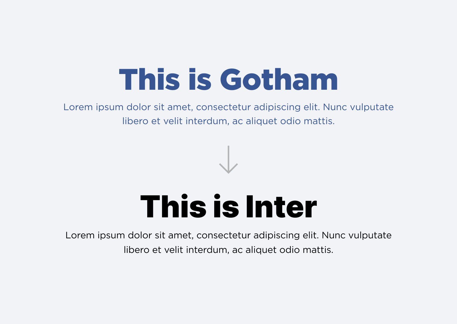 Gotham vs Inter - new and old