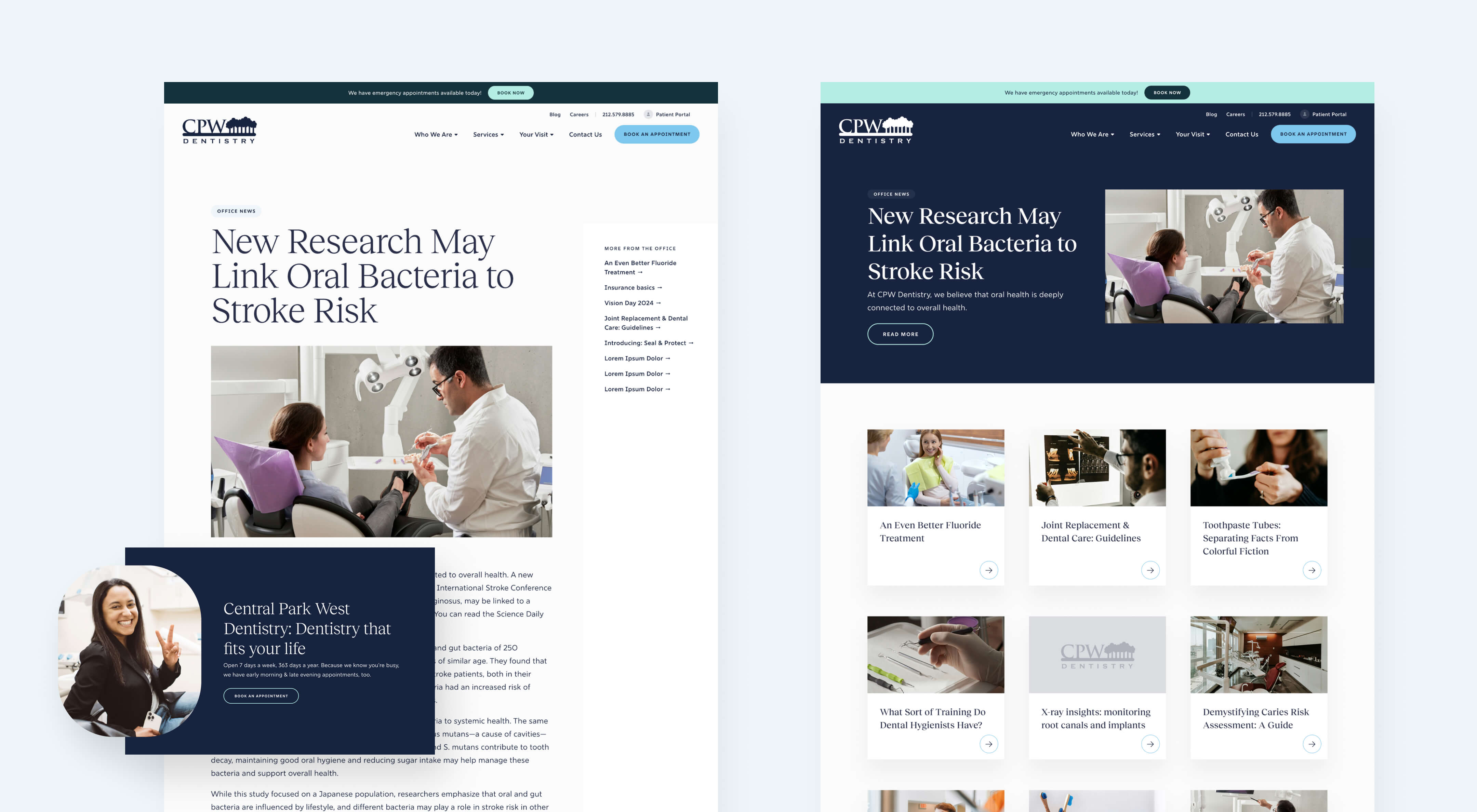 Central Park West Dentistry blog