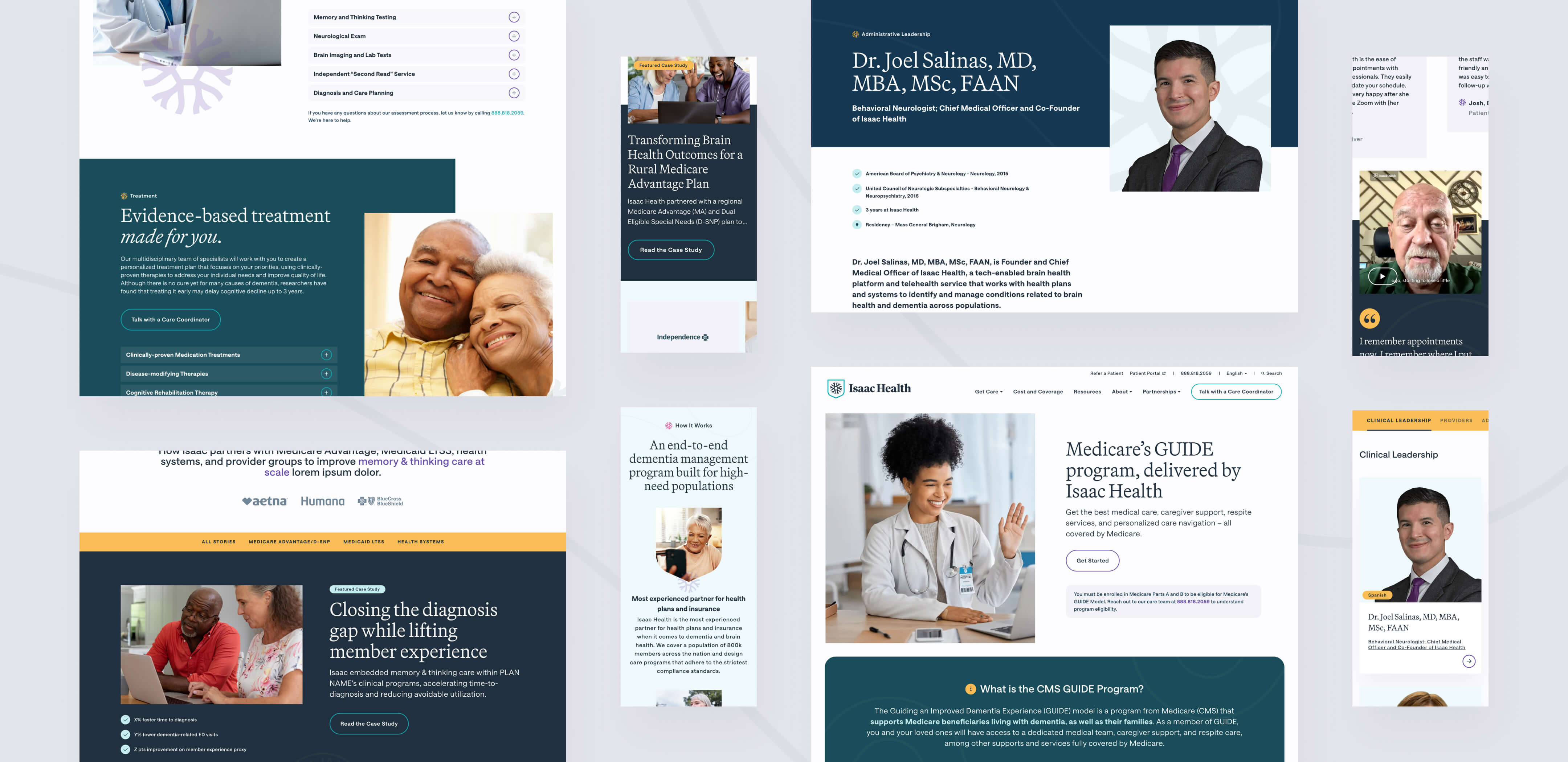 Isaac Website Design