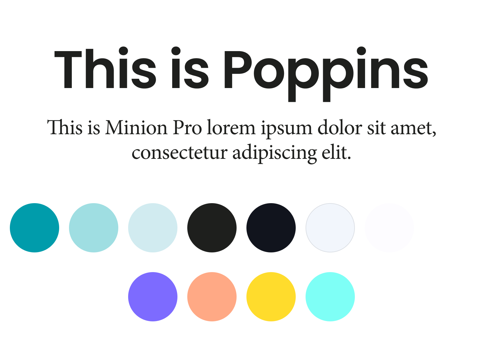 AFI brand type and color