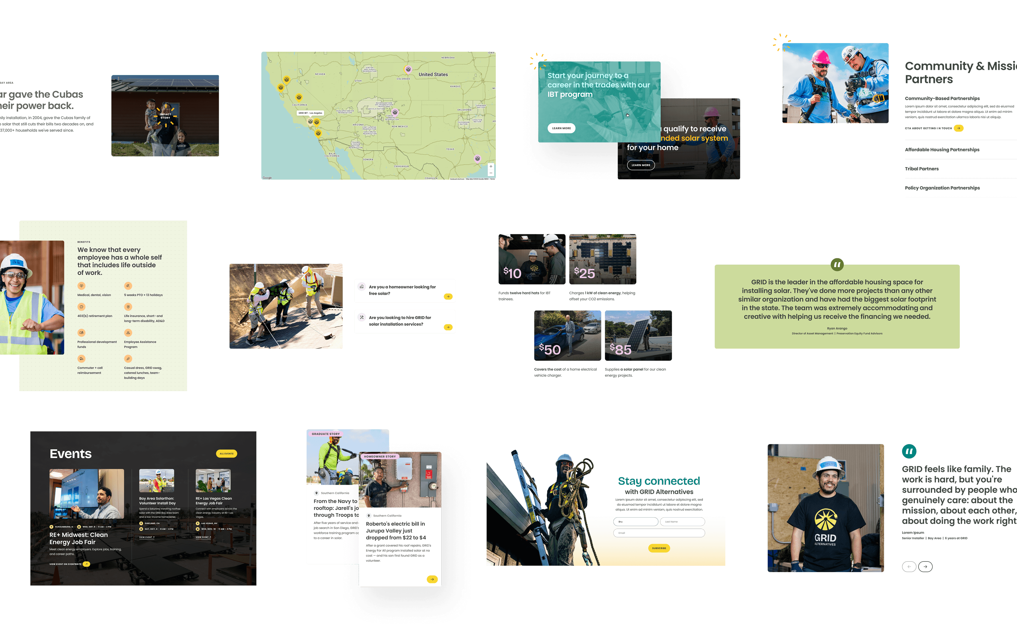 GRID UI modules